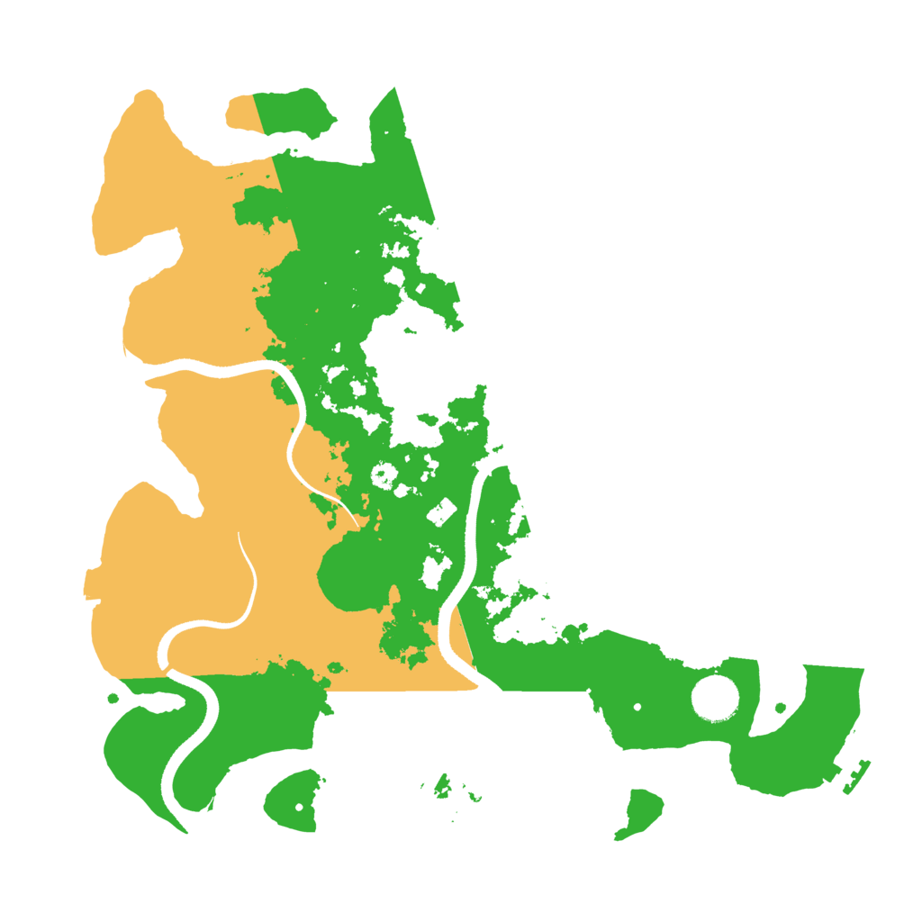 Biome Rust Map: Procedural Map, Size: 3500, Seed: 372815790