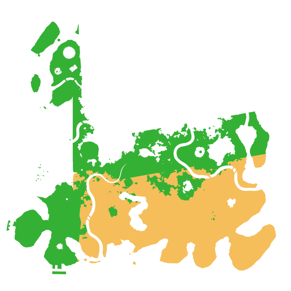 Biome Rust Map: Procedural Map, Size: 4250, Seed: 732669691