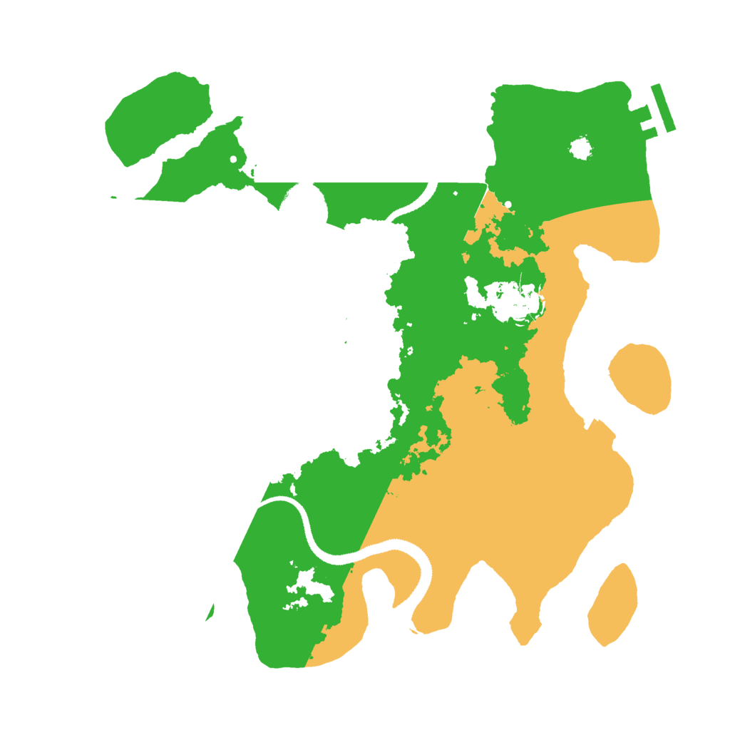 Biome Rust Map: Procedural Map, Size: 3000, Seed: 1722306975