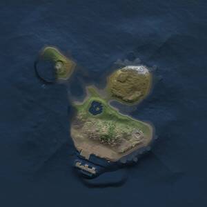 Thumbnail Rust Map: Procedural Map, Size: 1500, Seed: 1742011346, 2 Monuments