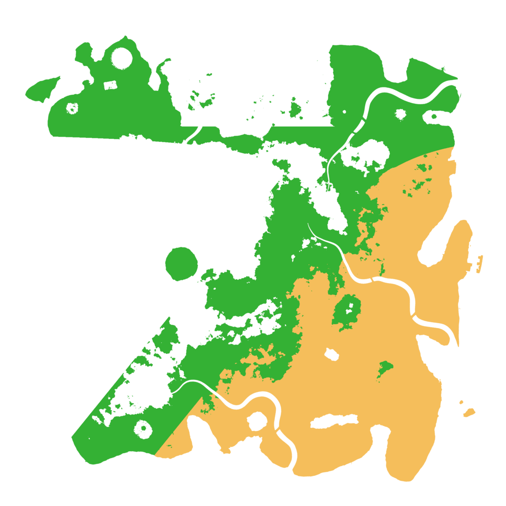 Biome Rust Map: Procedural Map, Size: 4250, Seed: 1154532