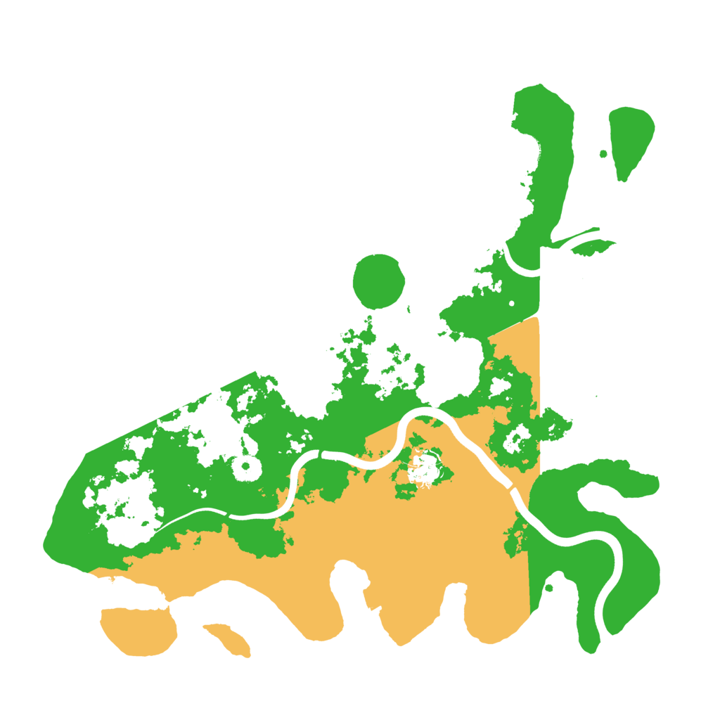 Biome Rust Map: Procedural Map, Size: 3750, Seed: 556618384