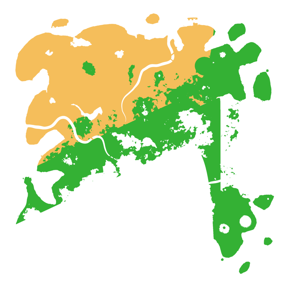 Biome Rust Map: Procedural Map, Size: 4500, Seed: 788091429