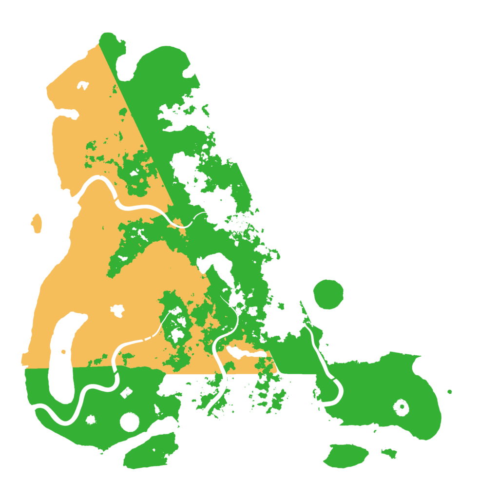 Biome Rust Map: Procedural Map, Size: 4700, Seed: 891528792