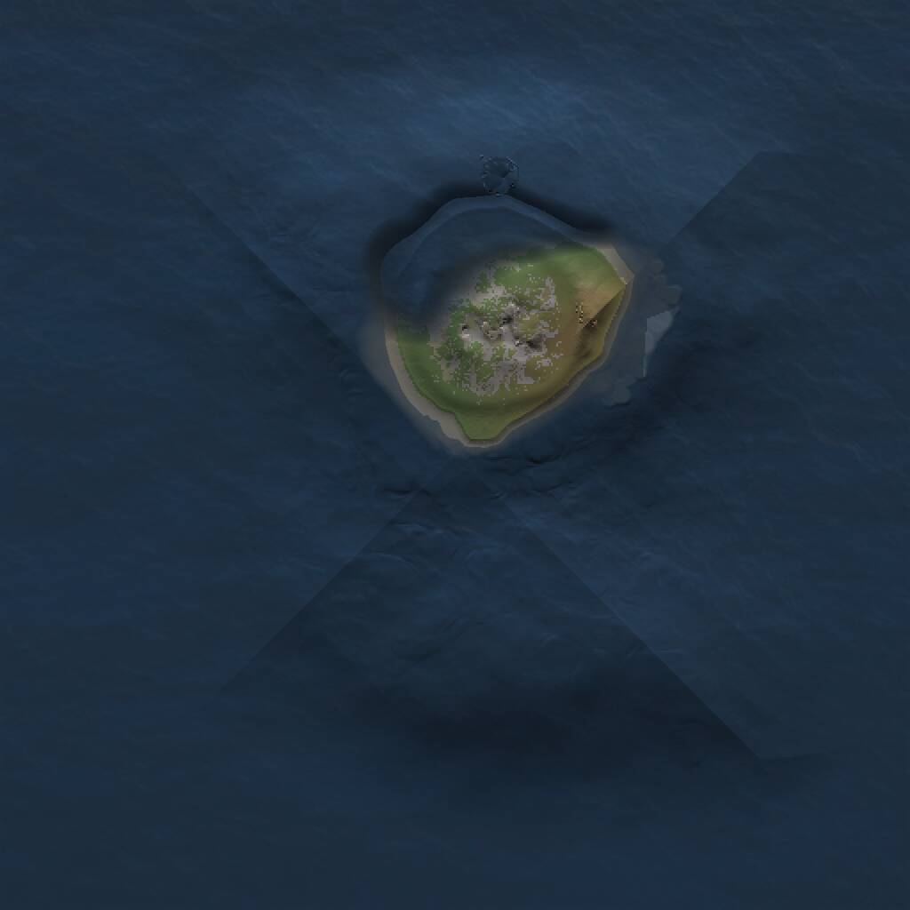 Rust Map: Procedural Map, Size: 1000, Seed: 51313131, 1 Monuments