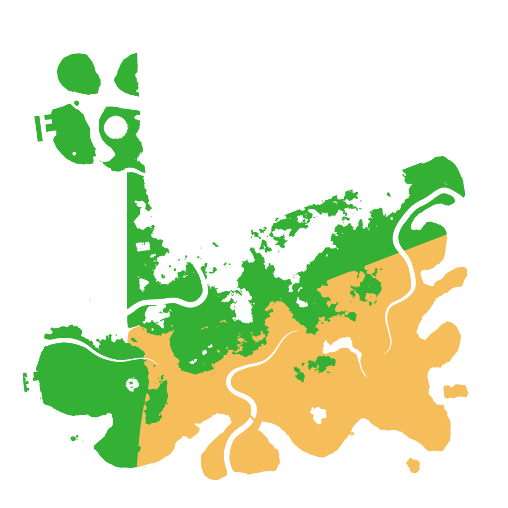Biome Rust Map: Procedural Map, Size: 4000, Seed: 1753497411