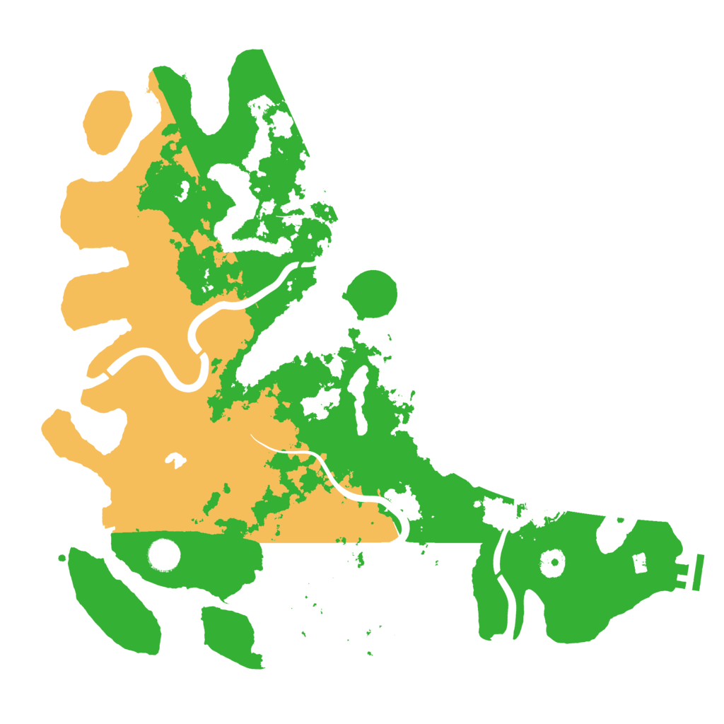 Biome Rust Map: Procedural Map, Size: 4000, Seed: 762940040