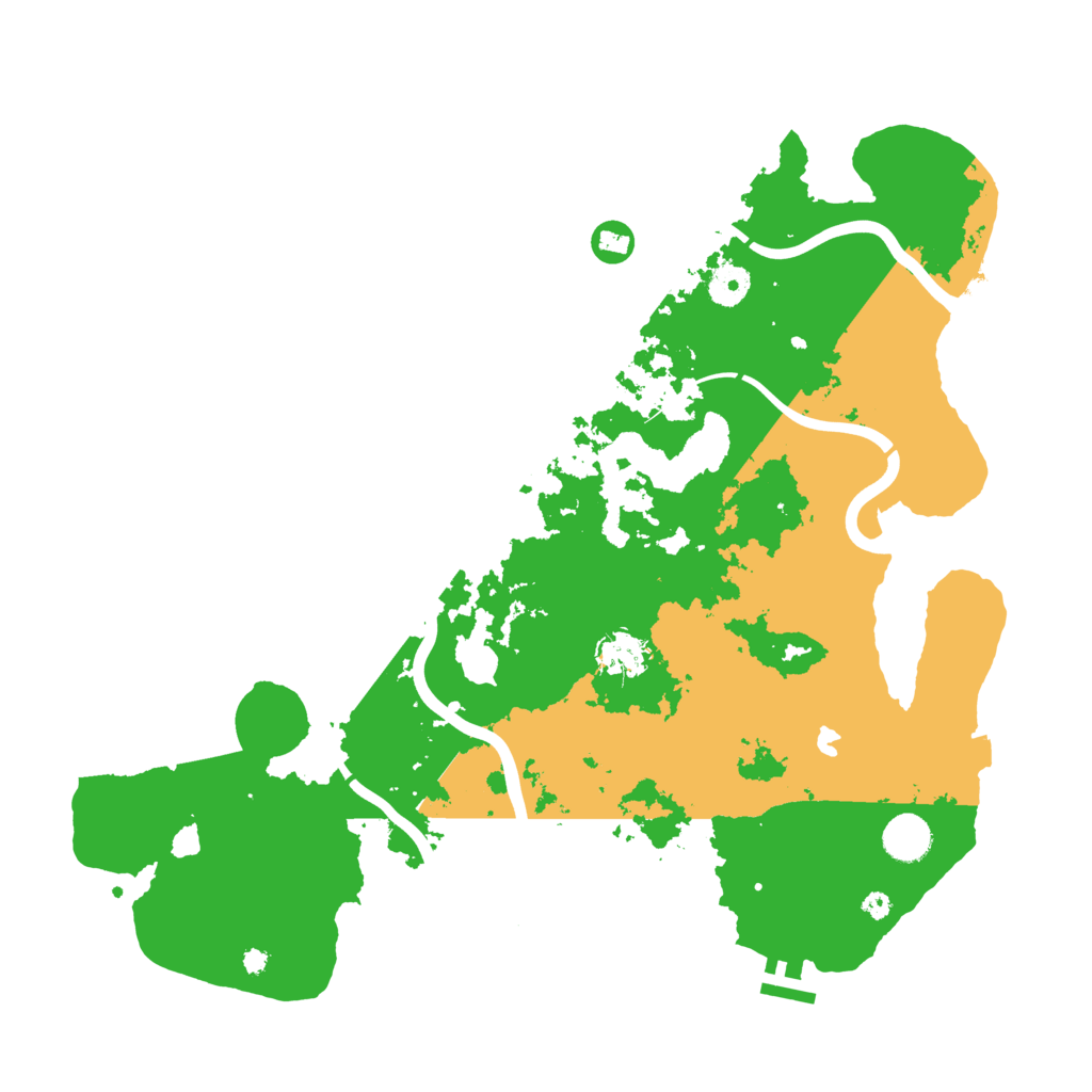 Biome Rust Map: Procedural Map, Size: 4000, Seed: 201154771