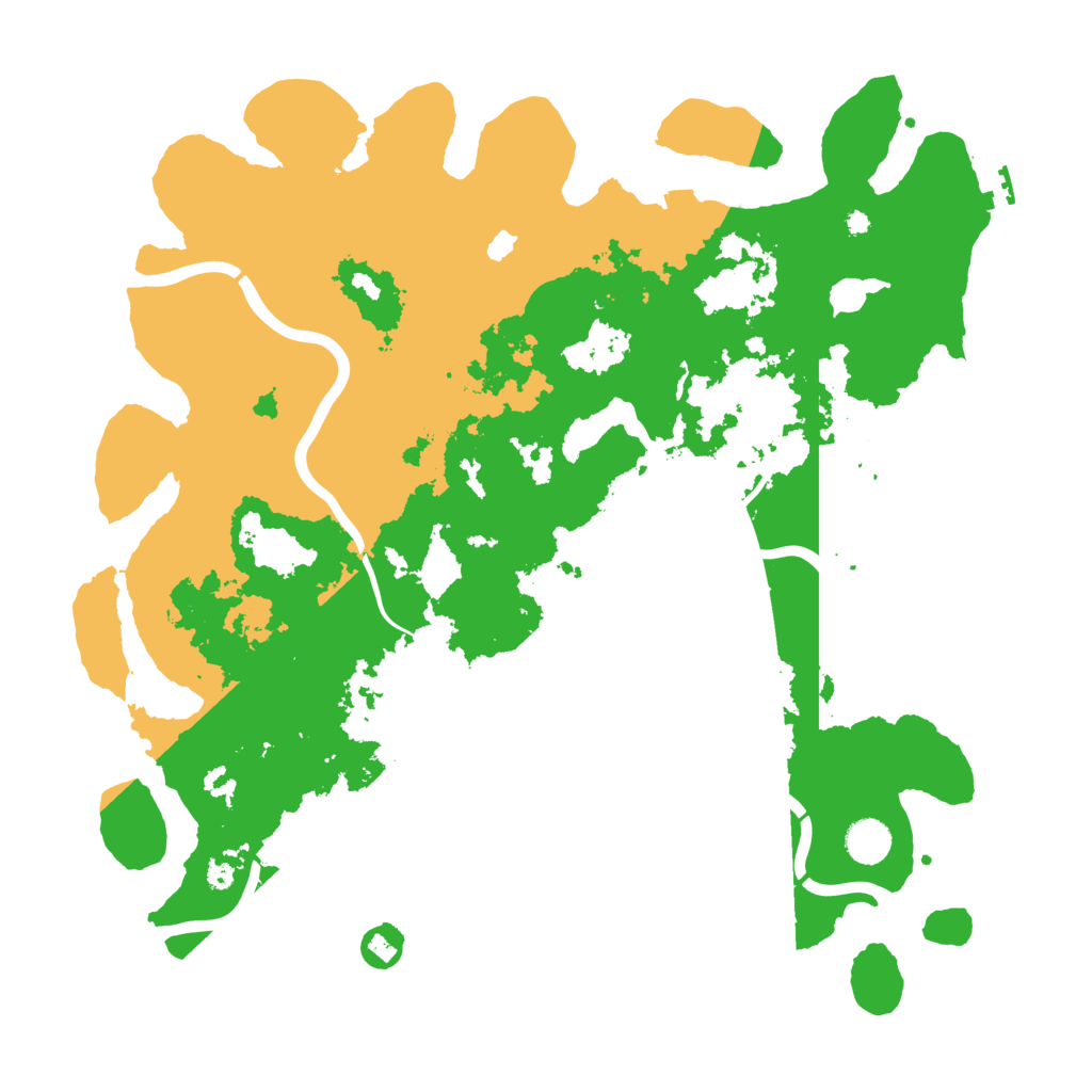 Biome Rust Map: Procedural Map, Size: 4250, Seed: 457947564