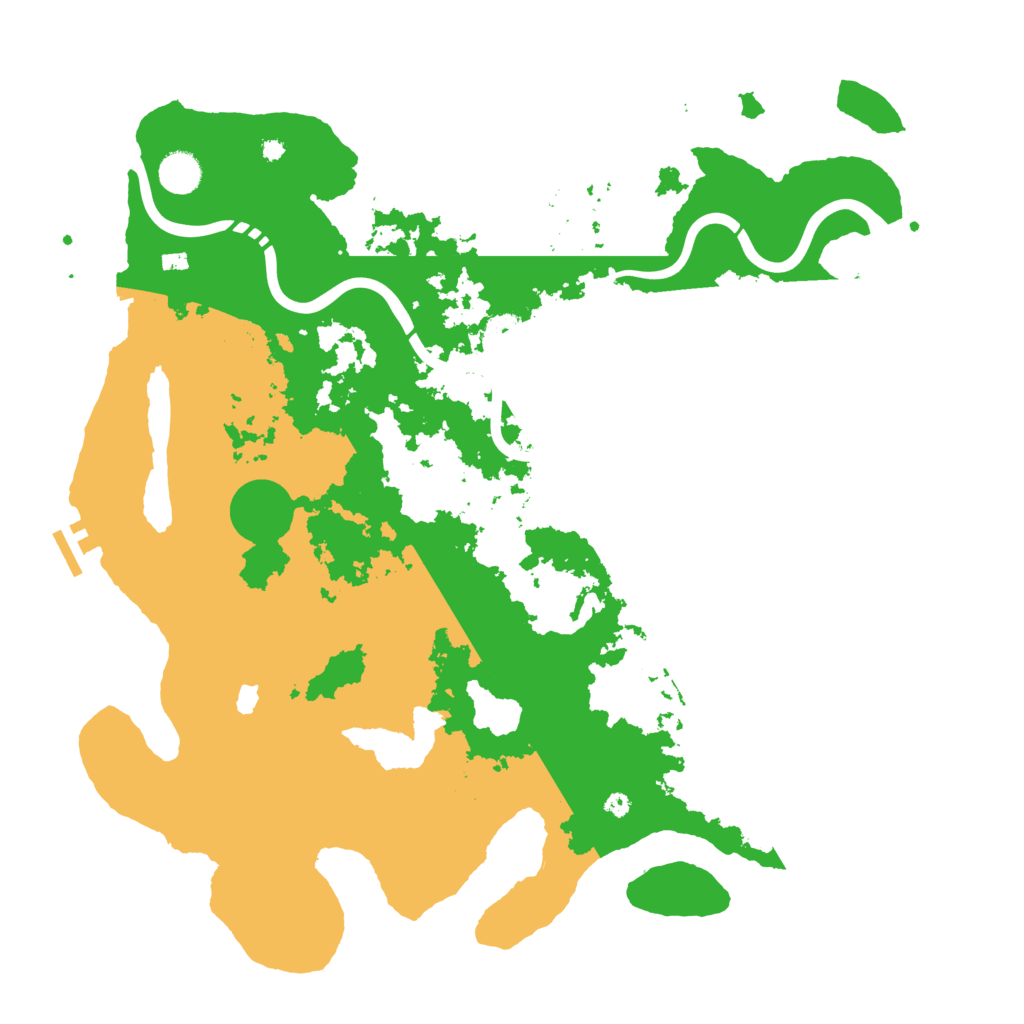Biome Rust Map: Procedural Map, Size: 4250, Seed: 2071568266