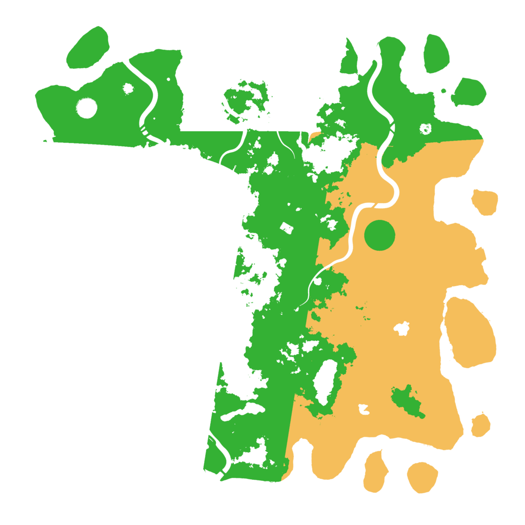 Biome Rust Map: Procedural Map, Size: 4500, Seed: 396768321
