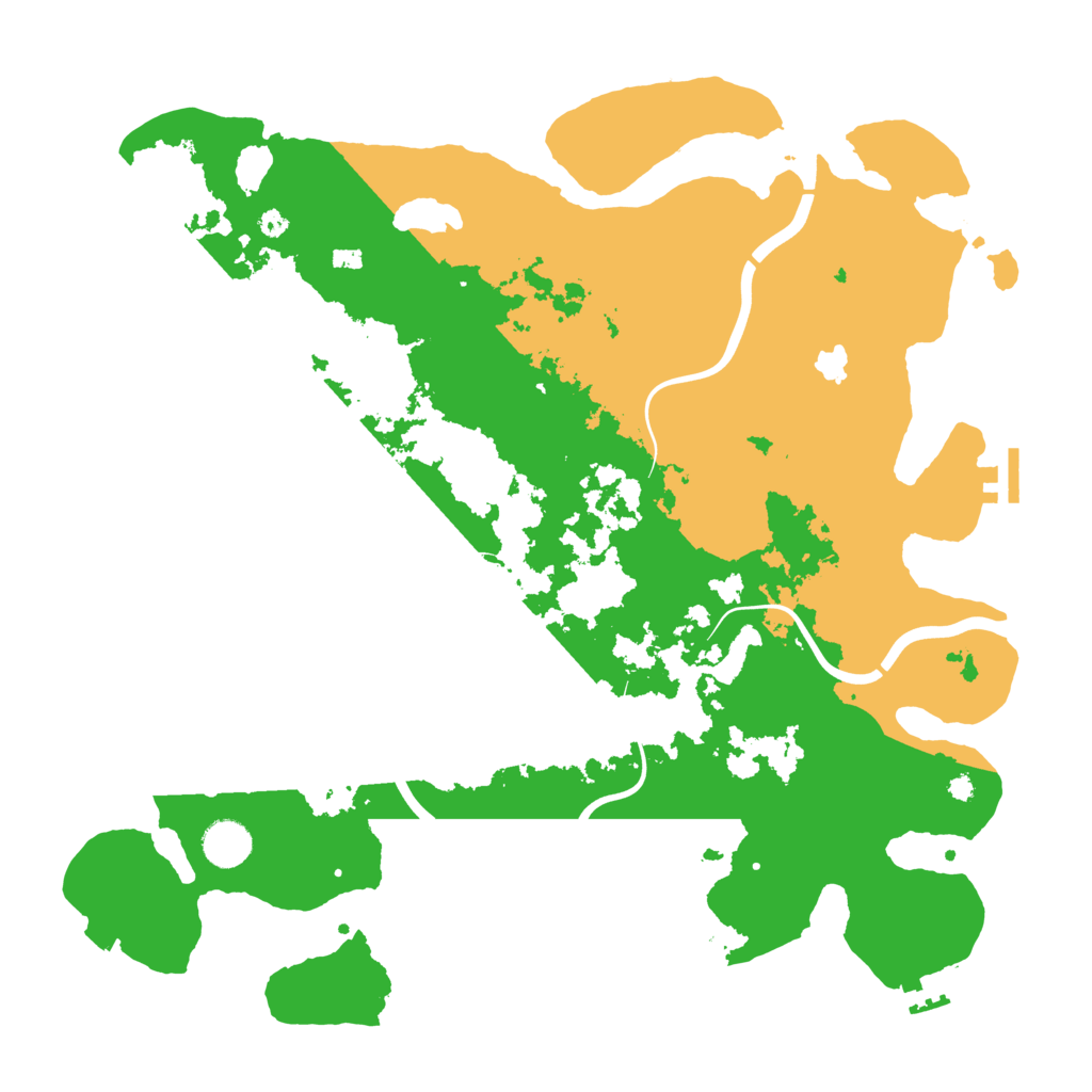 Biome Rust Map: Procedural Map, Size: 4000, Seed: 1114442967