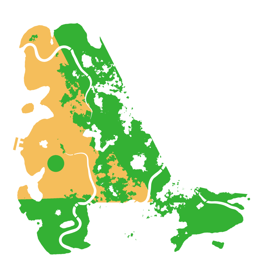 Biome Rust Map: Procedural Map, Size: 4250, Seed: 496106828