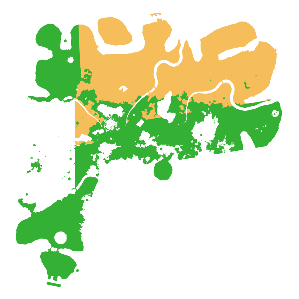 Biome Rust Map: Procedural Map, Size: 4250, Seed: 783632847