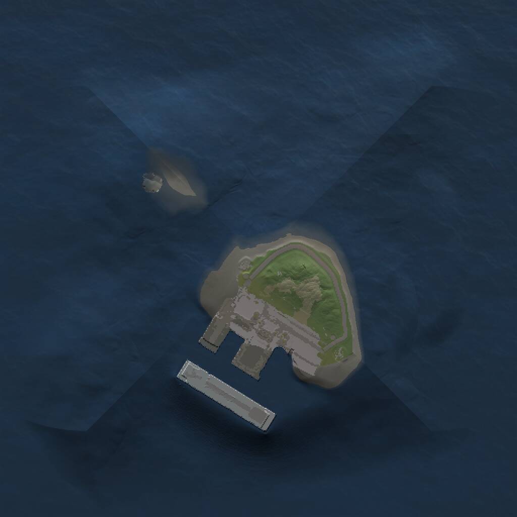 Rust Map: Procedural Map, Size: 1000, Seed: 271234432, 2 Monuments