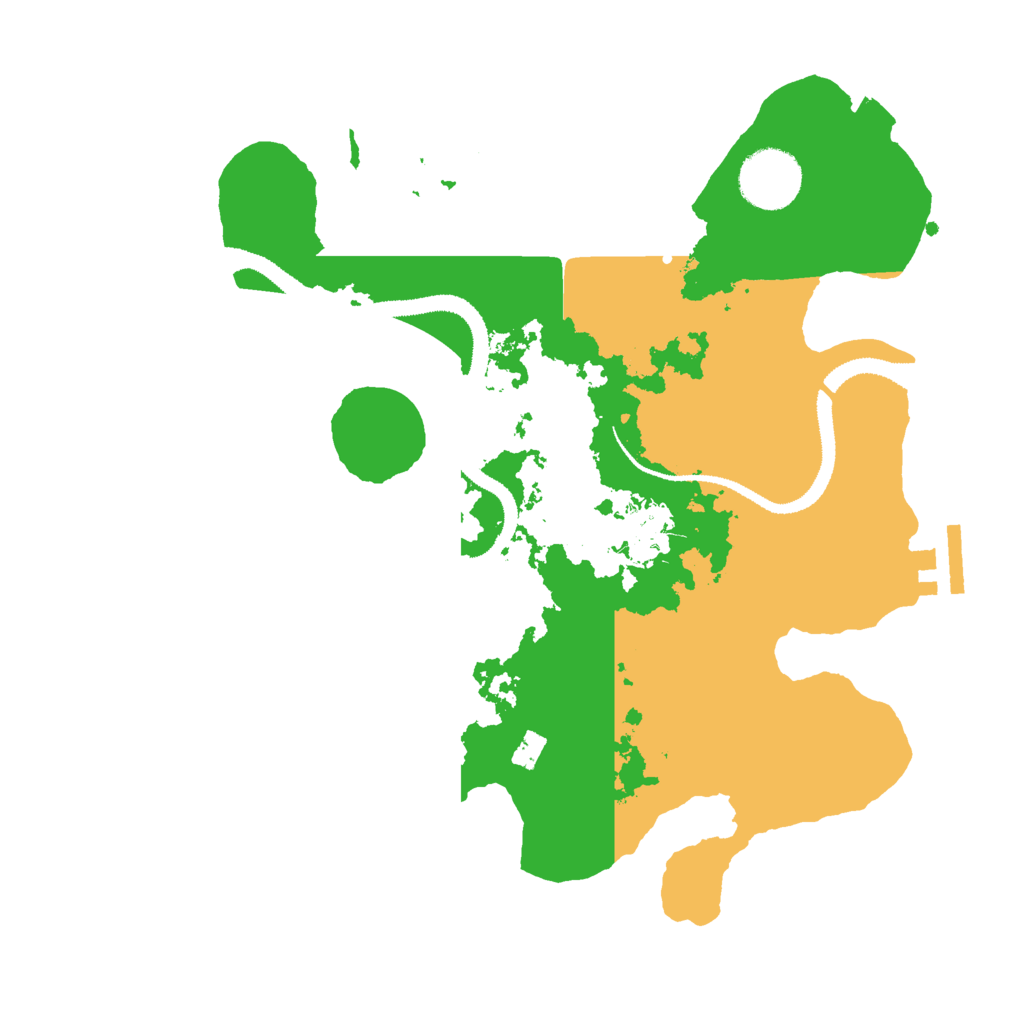 Biome Rust Map: Procedural Map, Size: 3000, Seed: 58246824