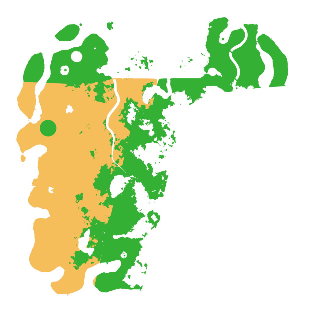 Biome Rust Map: Procedural Map, Size: 5000, Seed: 802460356