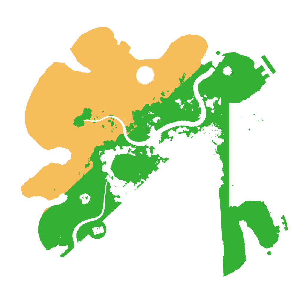 Biome Rust Map: Procedural Map, Size: 3000, Seed: 75902336