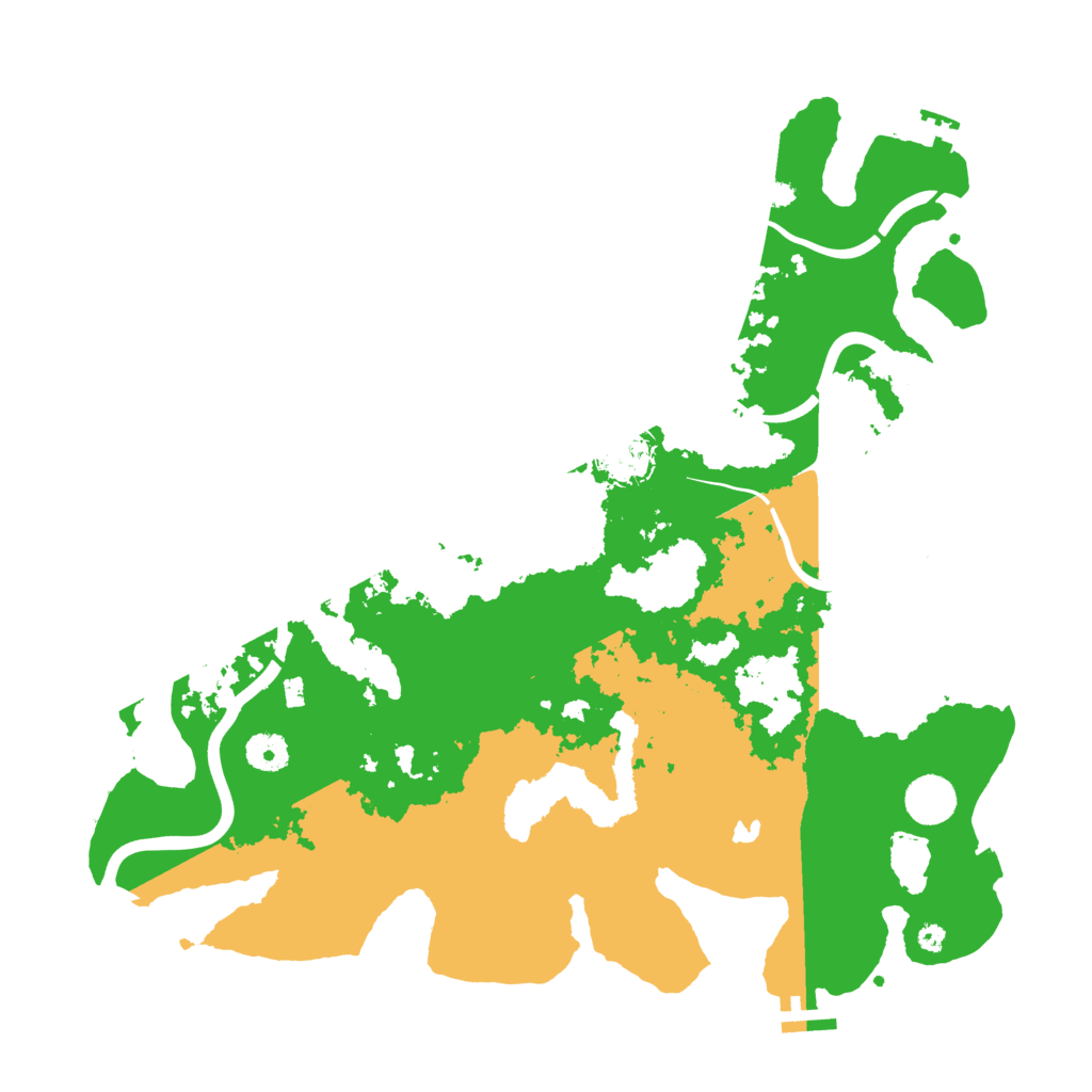 Biome Rust Map: Procedural Map, Size: 4000, Seed: 1881357877