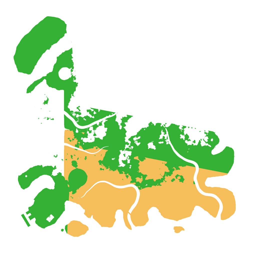 Biome Rust Map: Procedural Map, Size: 3750, Seed: 2029738739