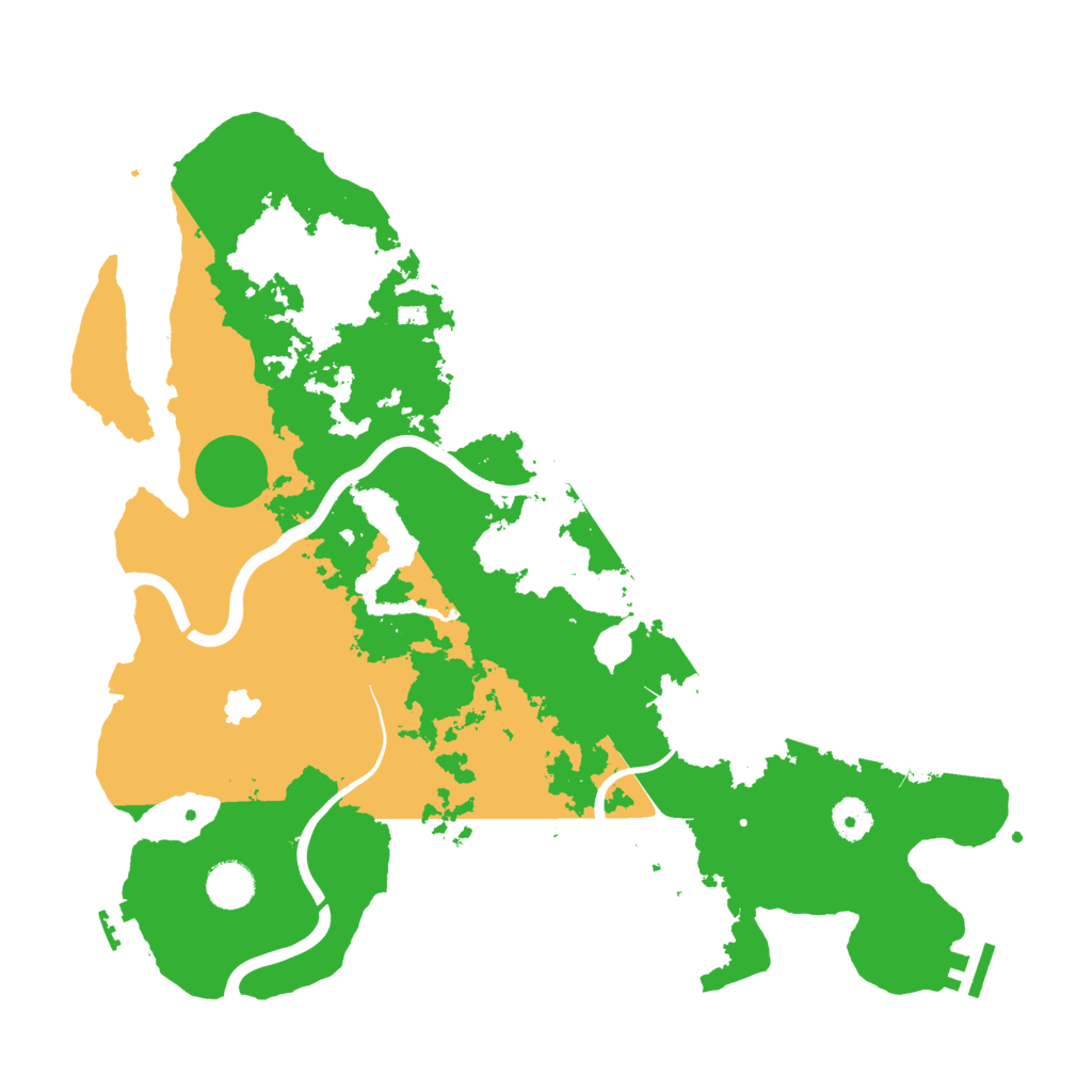 Biome Rust Map: Procedural Map, Size: 4000, Seed: 11874988