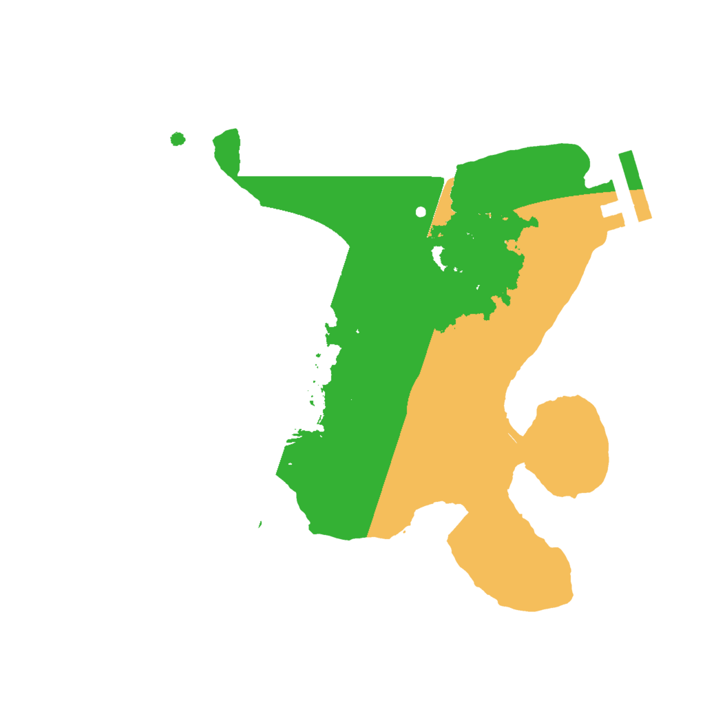 Biome Rust Map: Procedural Map, Size: 2000, Seed: 10225