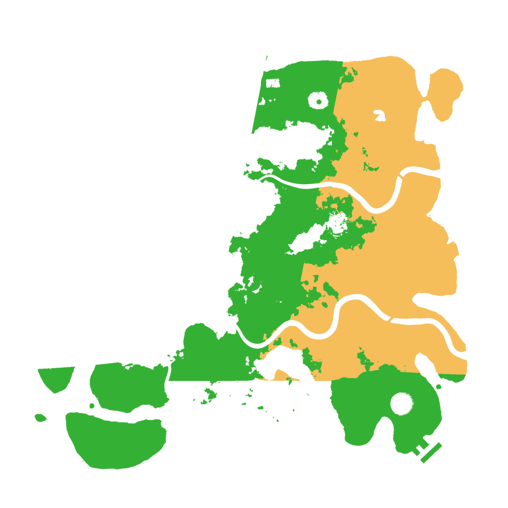 Biome Rust Map: Procedural Map, Size: 4000, Seed: 1629423721