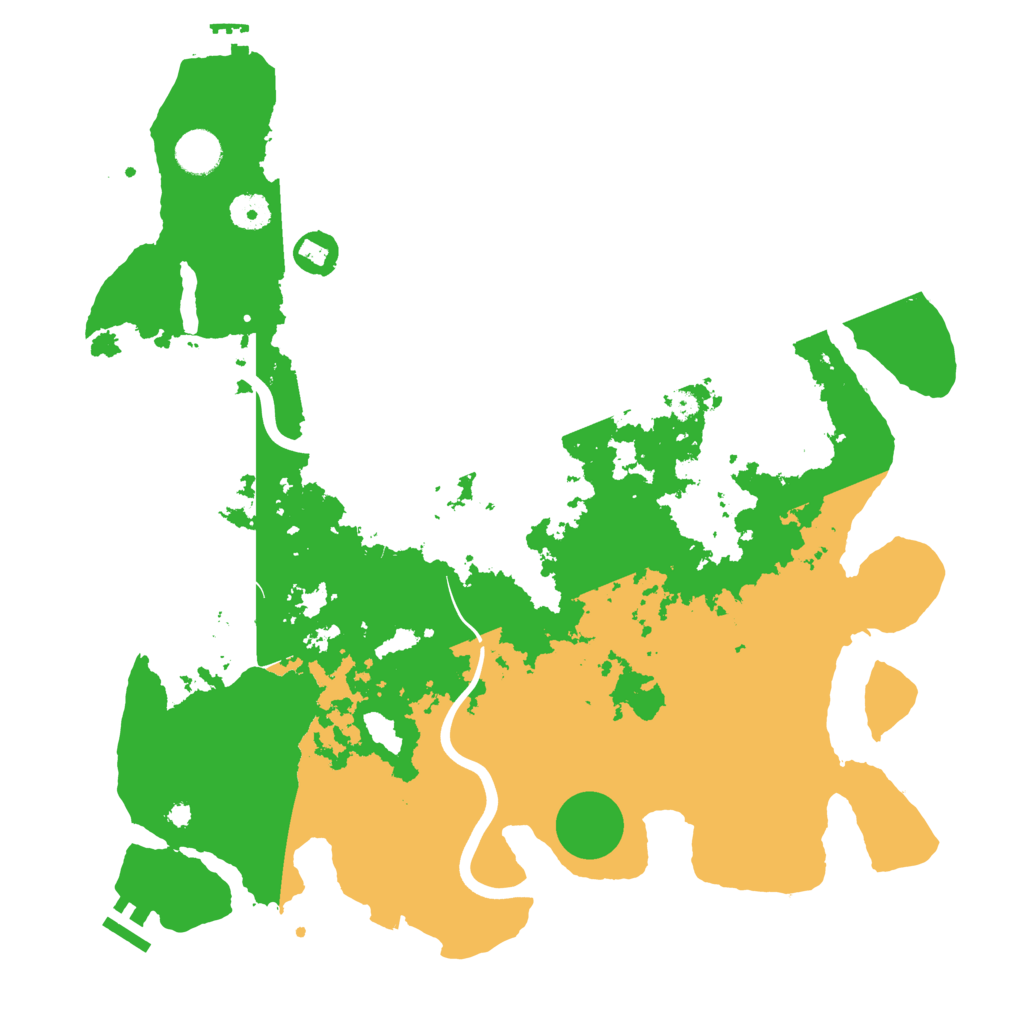Biome Rust Map: Procedural Map, Size: 3990, Seed: 1651918606
