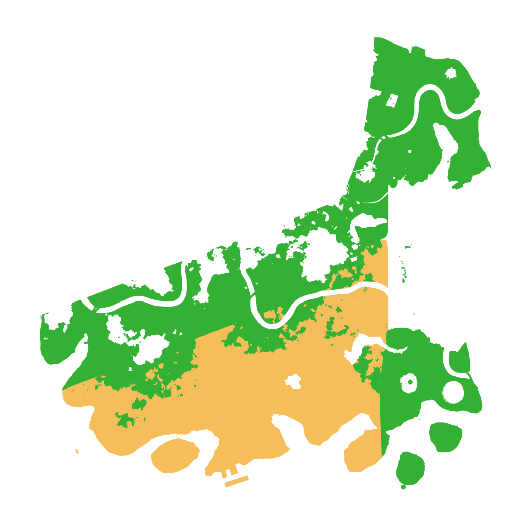 Biome Rust Map: Procedural Map, Size: 4250, Seed: 1163864110