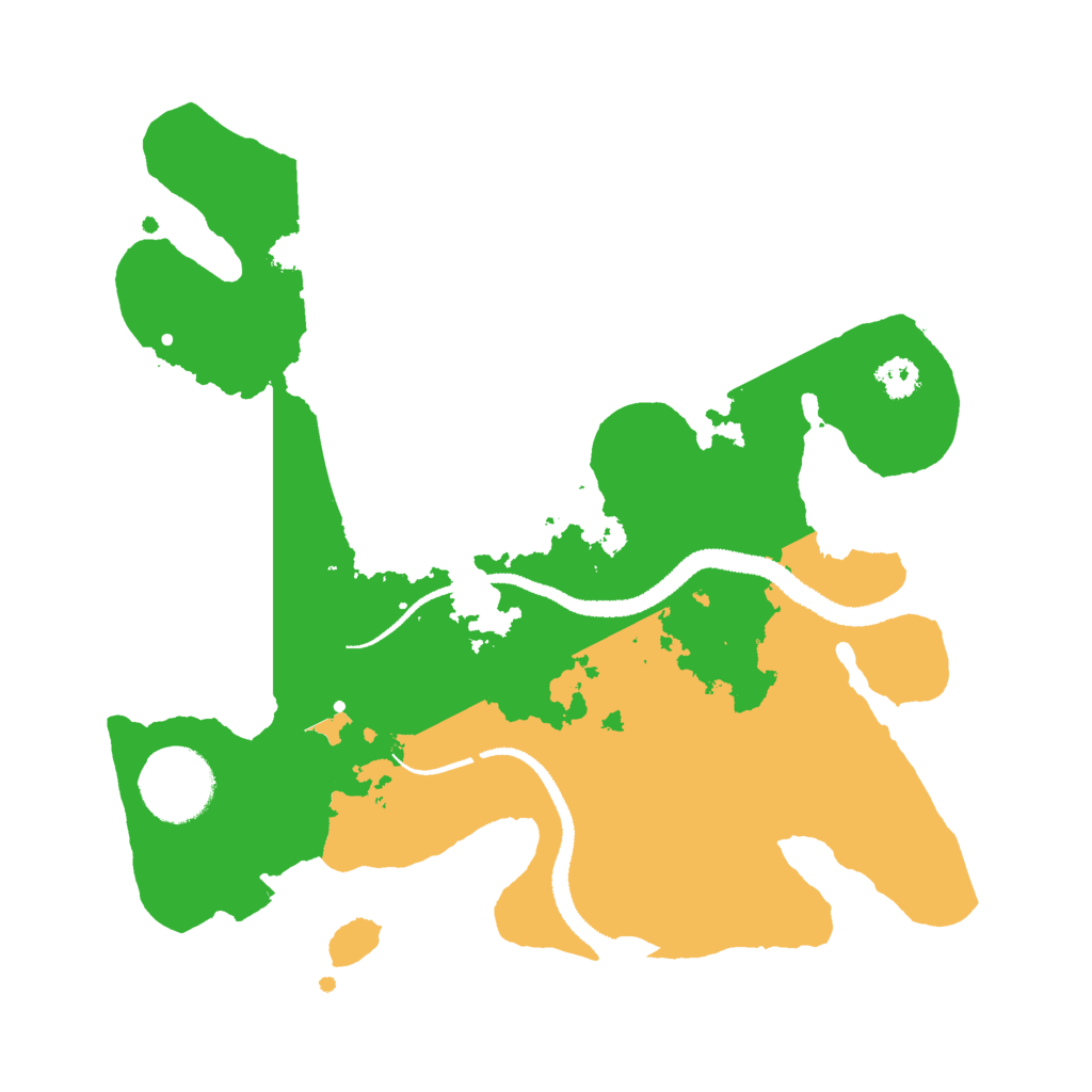 Biome Rust Map: Procedural Map, Size: 2700, Seed: 254