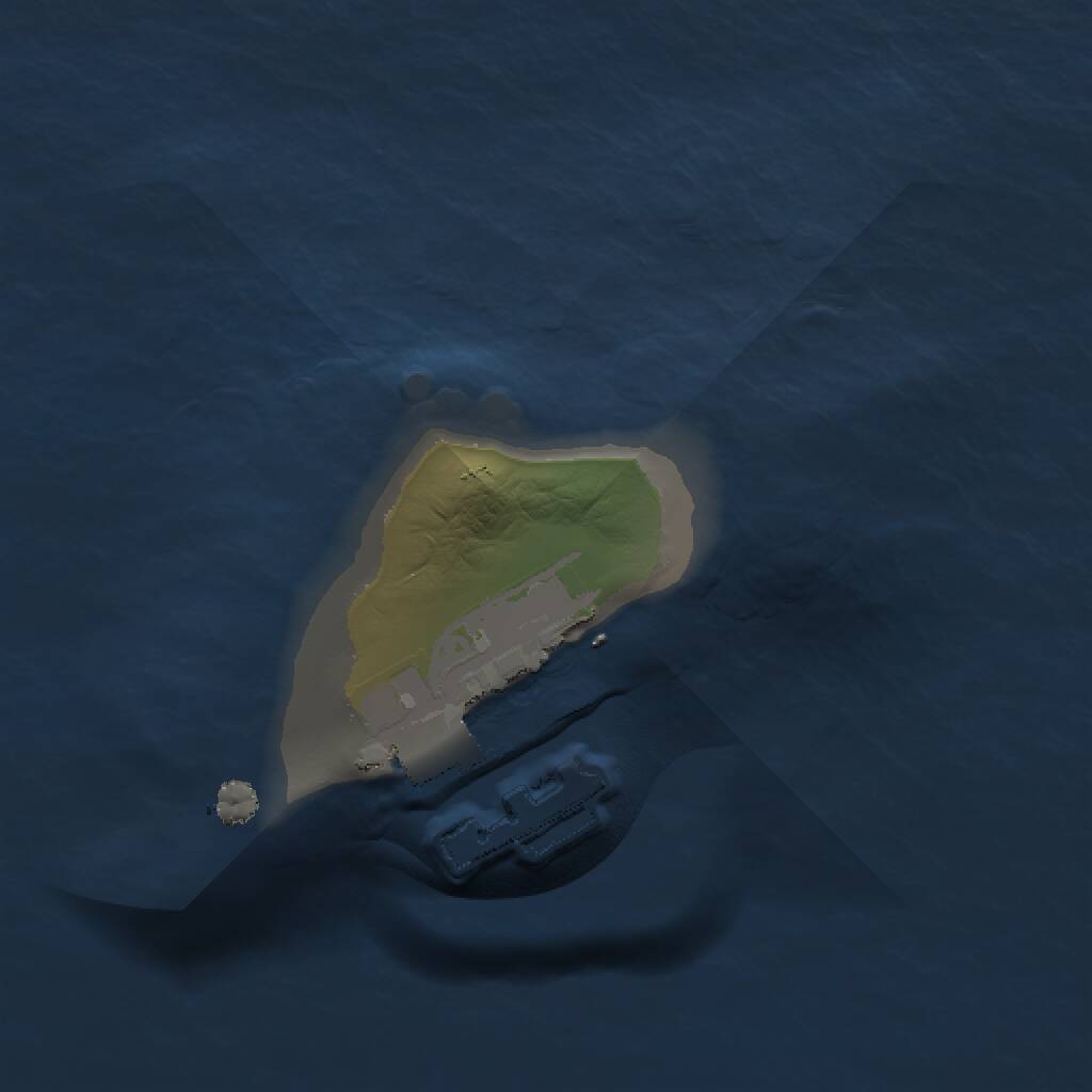 Rust Map: Procedural Map, Size: 1000, Seed: 332016118, 2 Monuments