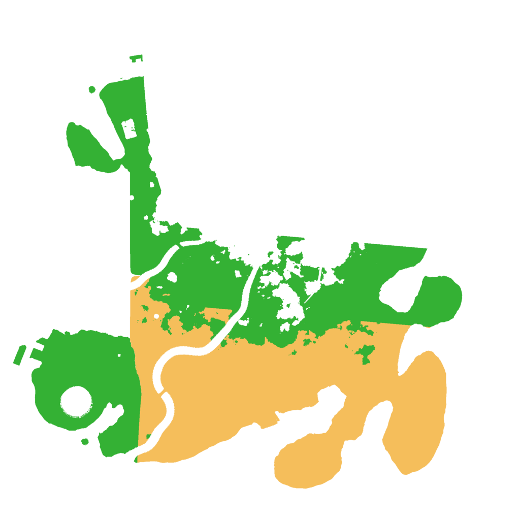 Biome Rust Map: Procedural Map, Size: 3000, Seed: 551113