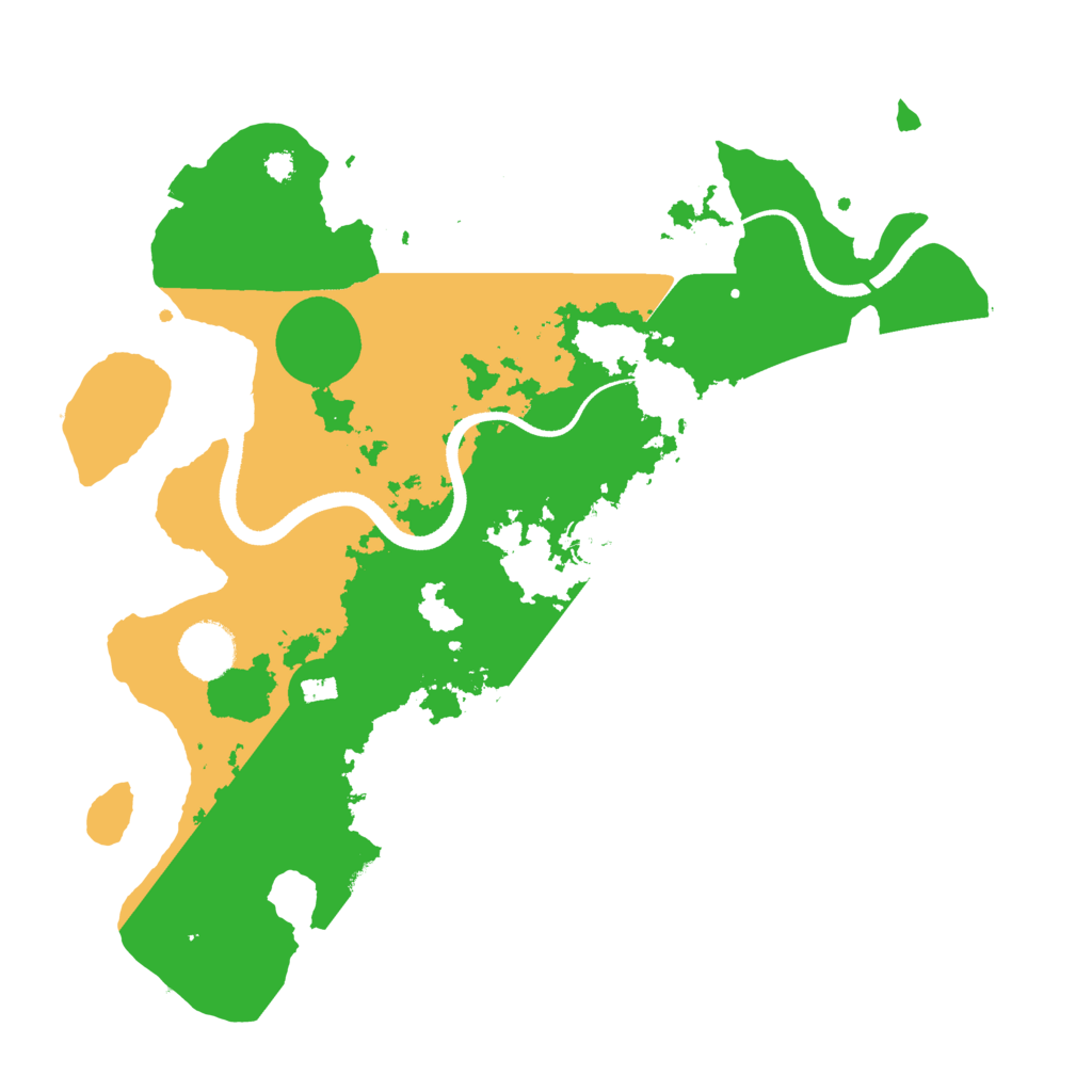 Biome Rust Map: Procedural Map, Size: 3400, Seed: 13658941