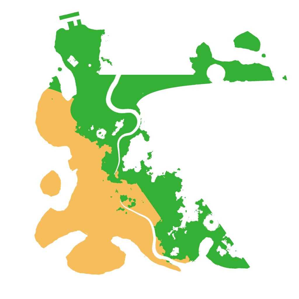 Biome Rust Map: Procedural Map, Size: 3000, Seed: 456457