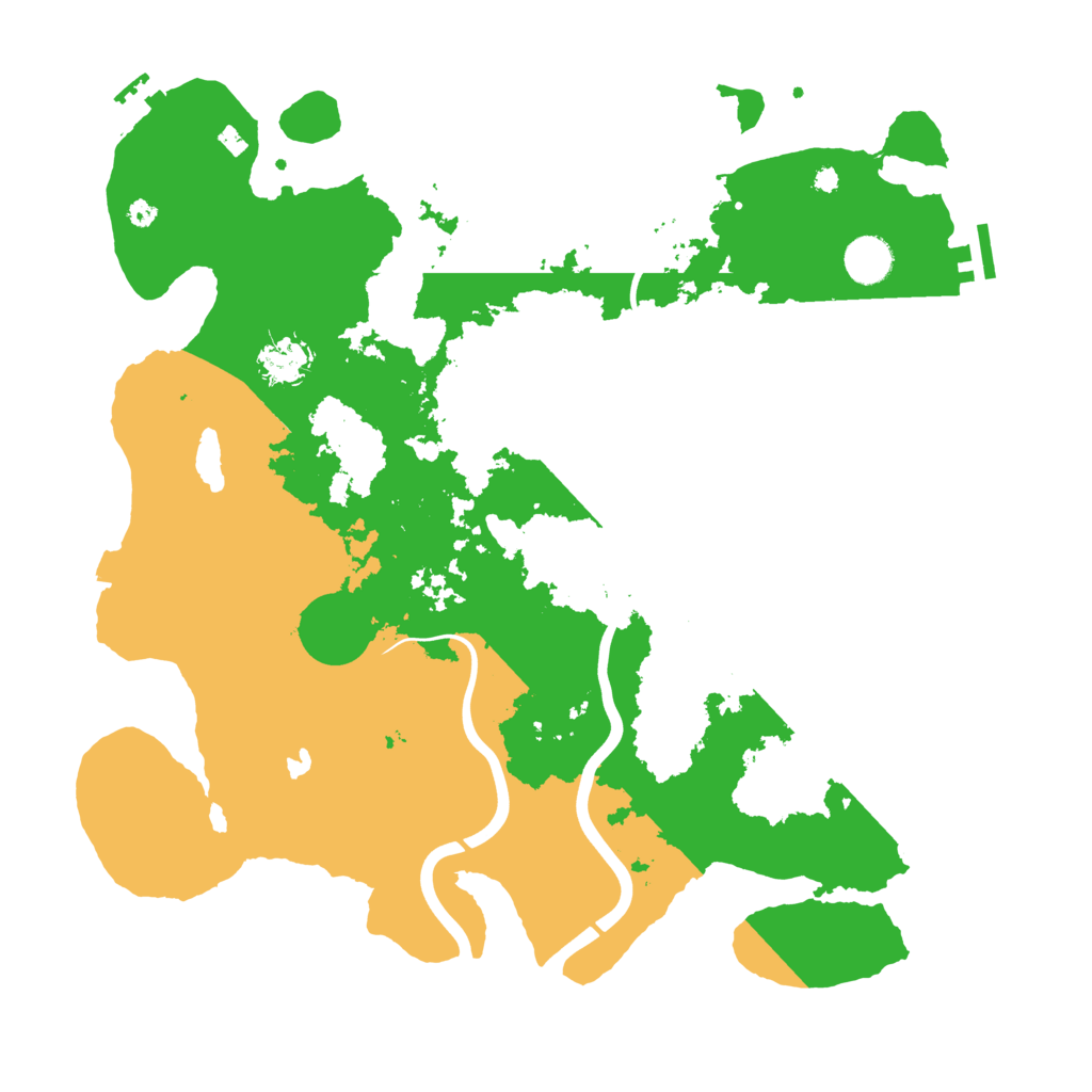 Biome Rust Map: Procedural Map, Size: 4000, Seed: 872513708