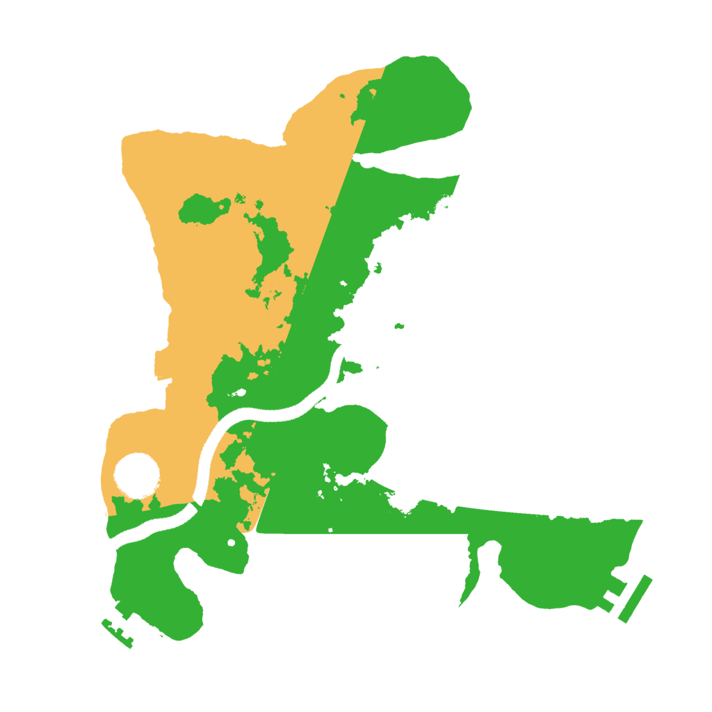 Biome Rust Map: Procedural Map, Size: 2800, Seed: 509750590