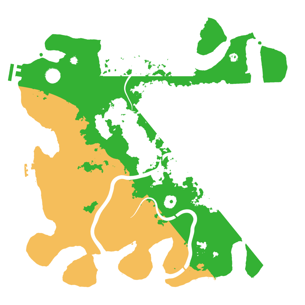 Biome Rust Map: Procedural Map, Size: 3600, Seed: 620