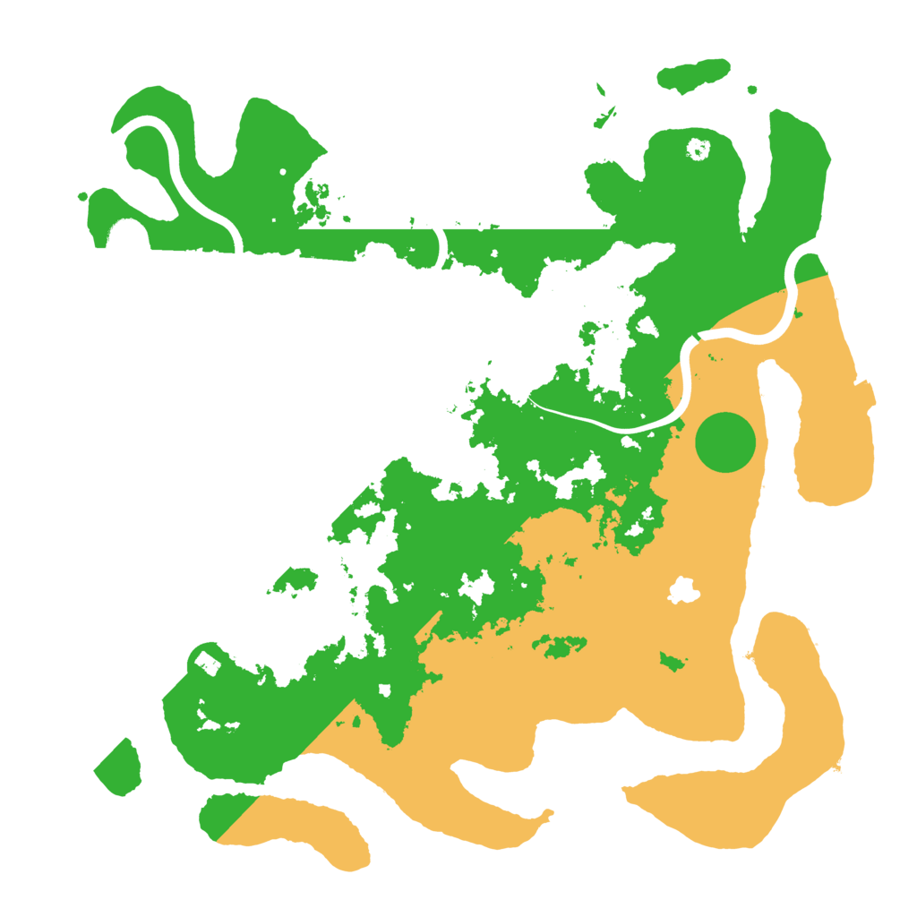 Biome Rust Map: Procedural Map, Size: 4000, Seed: 1684409187