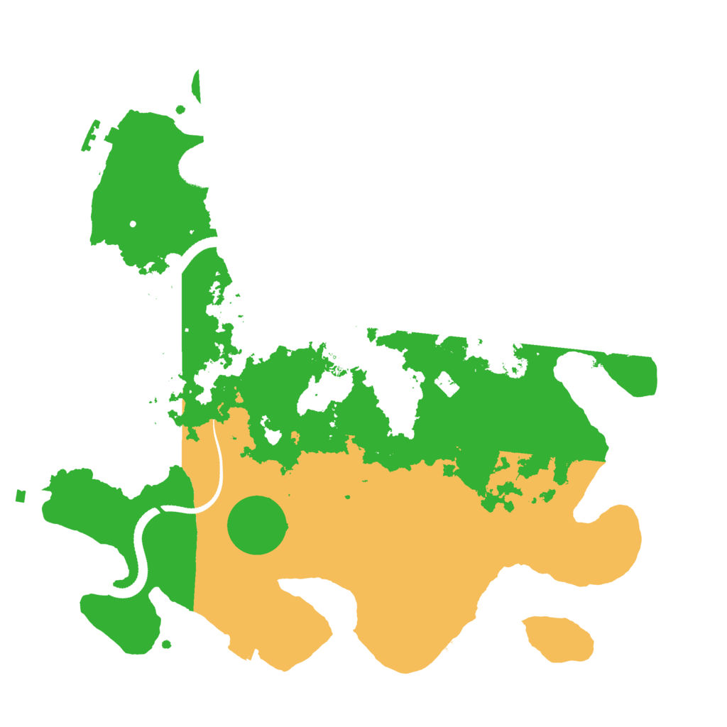 Biome Rust Map: Procedural Map, Size: 3250, Seed: 995537021
