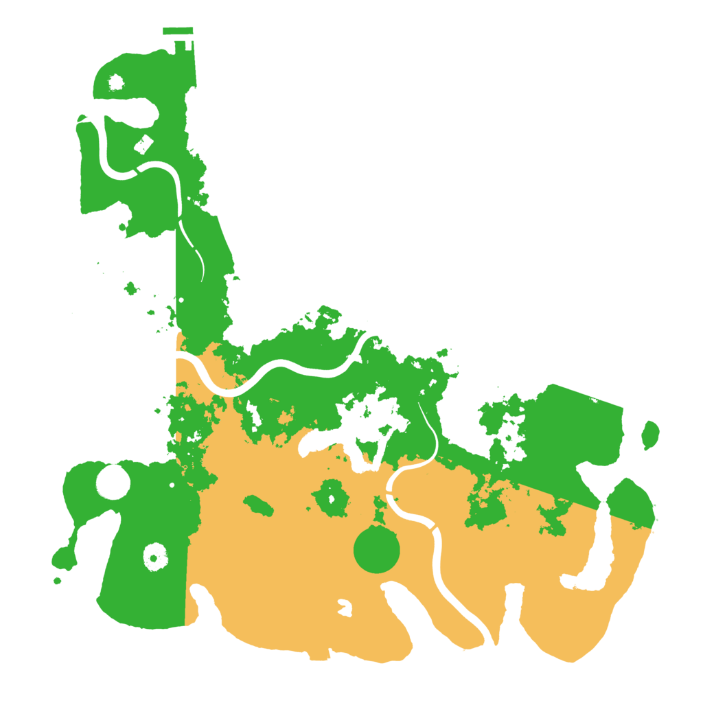 Biome Rust Map: Procedural Map, Size: 4000, Seed: 440398282