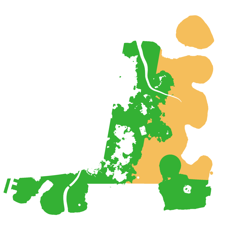 Biome Rust Map: Procedural Map, Size: 3000, Seed: 755591500