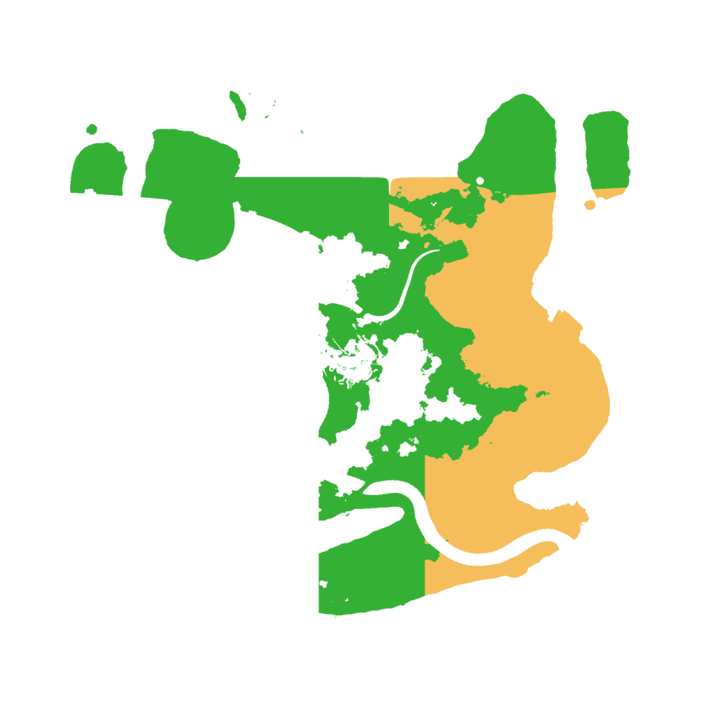 Biome Rust Map: Procedural Map, Size: 2700, Seed: 1759838515