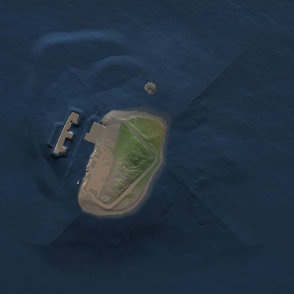 Rust Map: Procedural Map, Size: 1000, Seed: 333333, 2 Monuments