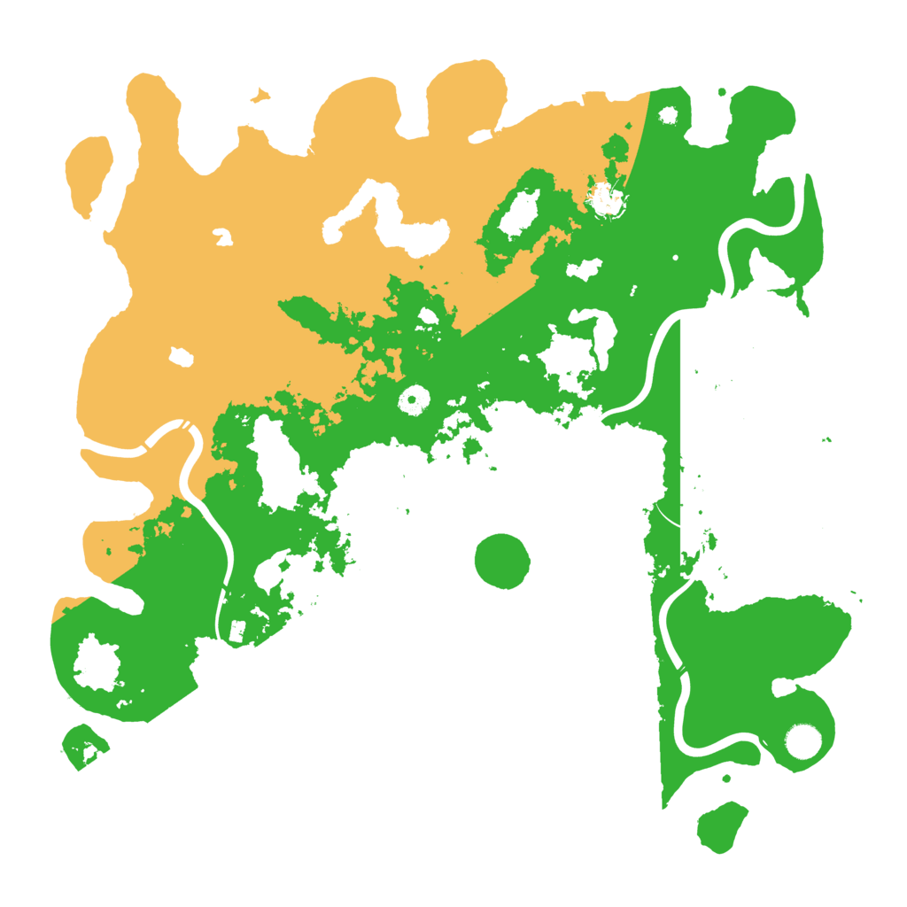 Biome Rust Map: Procedural Map, Size: 4500, Seed: 1416969127