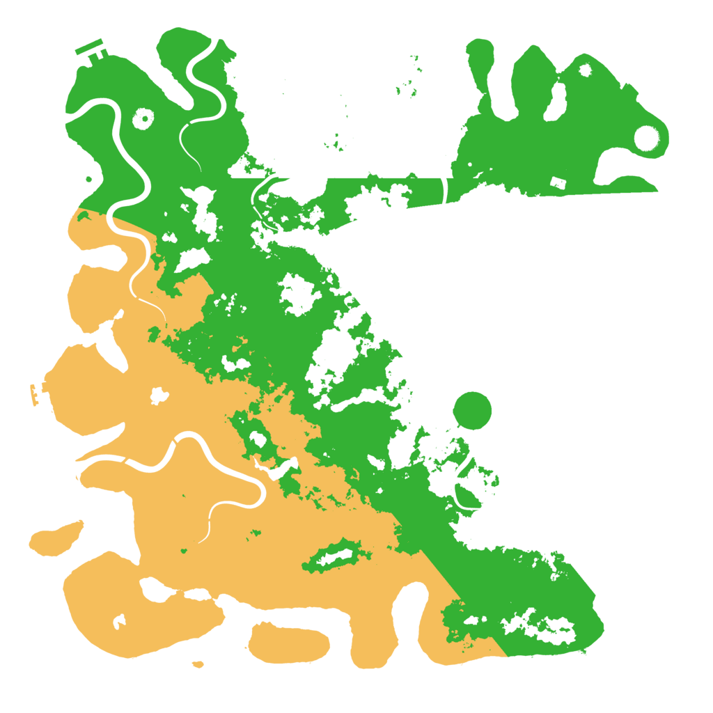Biome Rust Map: Procedural Map, Size: 5002, Seed: 1337