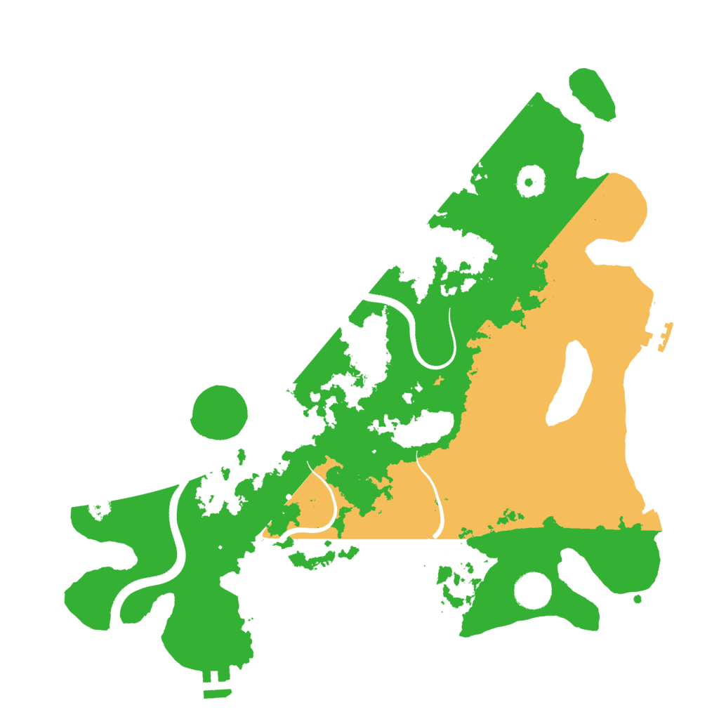 Biome Rust Map: Procedural Map, Size: 3500, Seed: 1354243566