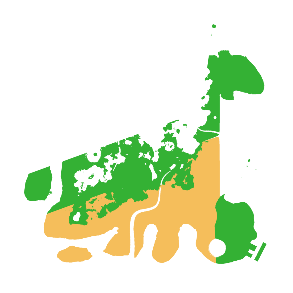 Biome Rust Map: Procedural Map, Size: 3000, Seed: 2025100715