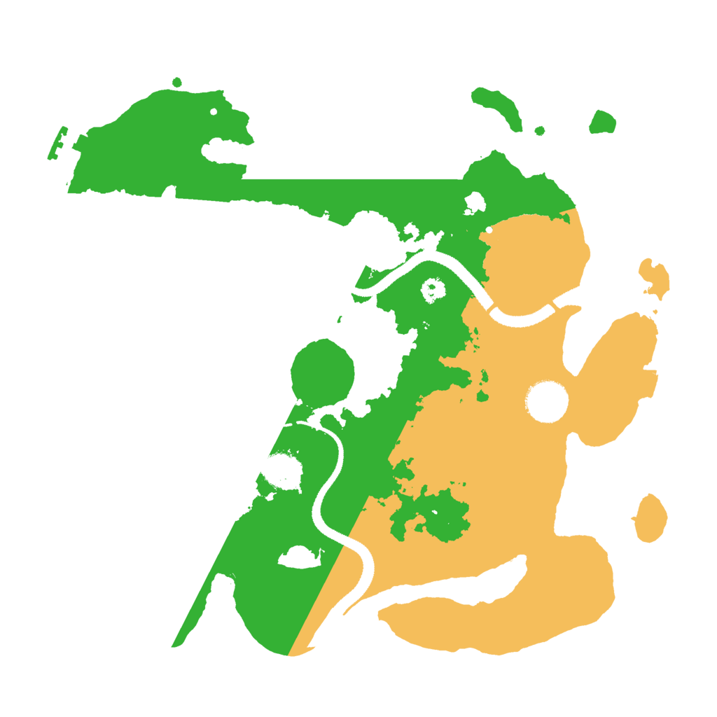 Biome Rust Map: Procedural Map, Size: 3000, Seed: 1273711442