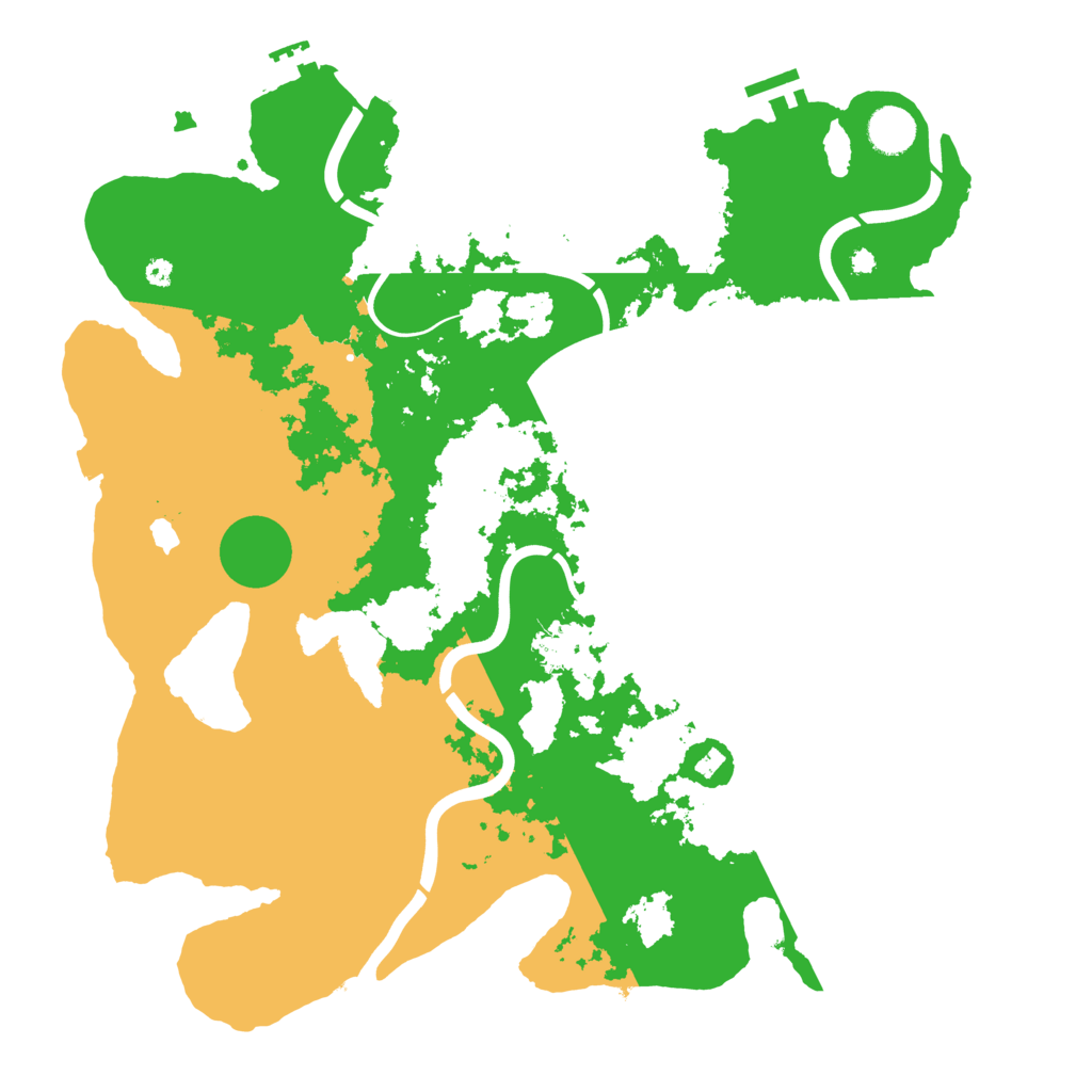 Biome Rust Map: Procedural Map, Size: 4000, Seed: 1779367312