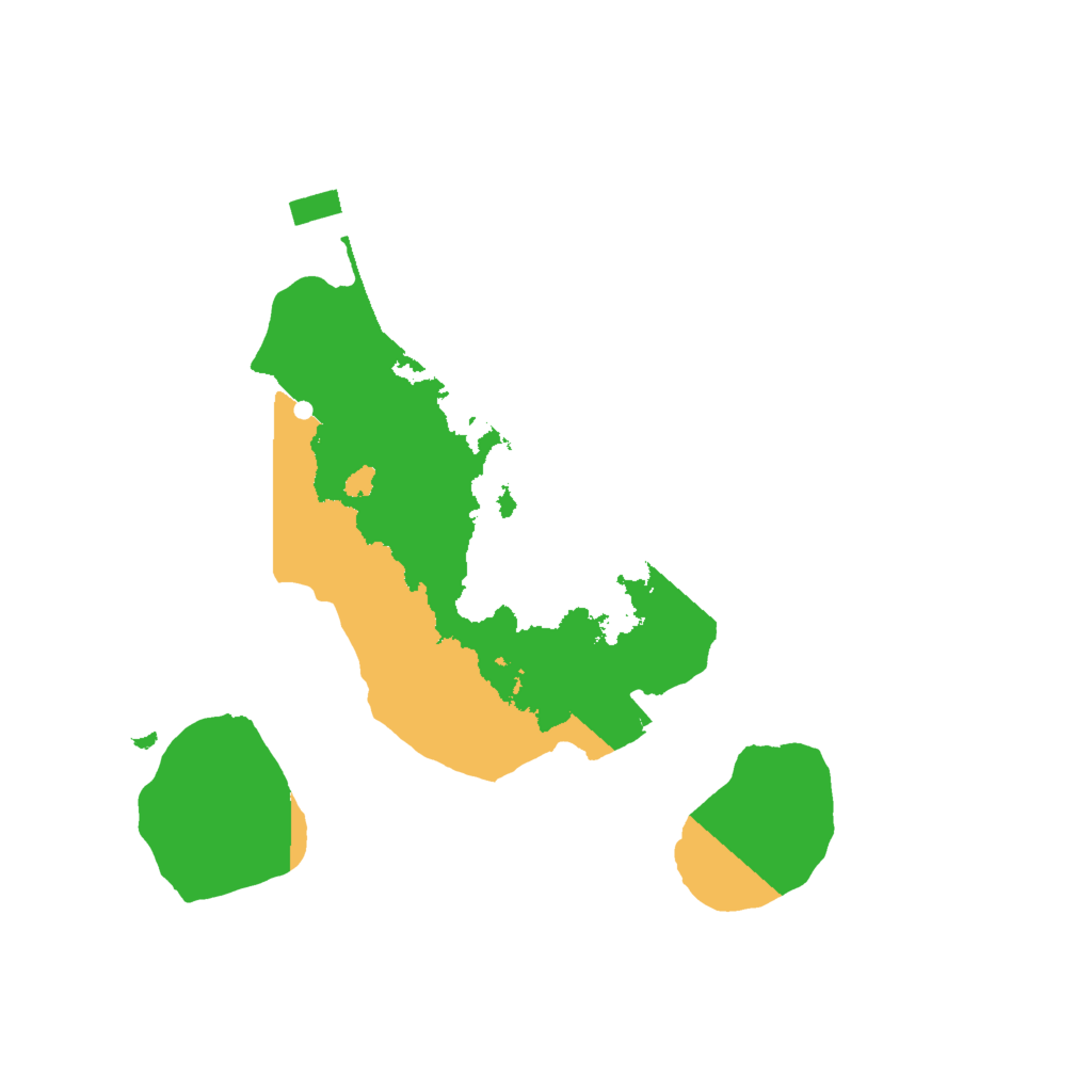 Biome Rust Map: Procedural Map, Size: 1750, Seed: 4436